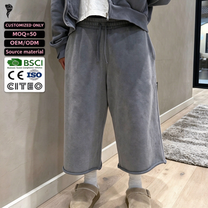 Pantalon cargo camouflage homme multi-poches, délavé vintage, tactique, décontracté, coupe ample, pour le travail en extérieur, fourniture OEM ODM - Product Image 1