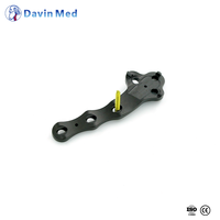 Plaque de blocage en titane Davin Med pour petits animaux, implant orthopédique vétérinaire pour la réparation de la ligament croisé antérieur (LCA) chez le chien, OEM ODM