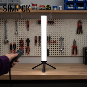 Simock - Lámpara LED de Maquillaje de 40 W, Lámpara de Belleza Portátil, Iluminación de Fotografía Bicolor Regulable, Iluminación para Estudio de Tatuajes, Fotografía de YouTube - Product Image 3