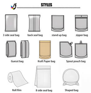 Sites commerciaux Pochette debout holographique internationale Chips Bonbons Cookie Sacs <span class=keywords><strong>Emballage</strong></span> Refermable Zipper Snack Mylar Sac - Product Image 6