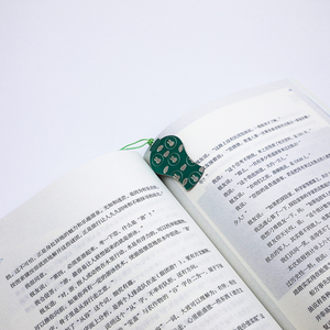 Mini Metal Copper <b>Bookmark</b> Plated Engravable <b>Bookmark</b> Promotional Gift <b>Bookmark</b> - Product Image 1