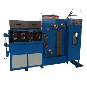 Patent Four Heads Continuous annealing copper fine wire drawing machine (multi-heads)