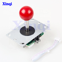 Kit DIY de manette d'arcade en promotion : contrôleur USB d'arcade + joystick Sanwa + 20 boutons poussoirs lumineux pour pièces de jeux d'arcade