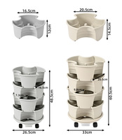Nouvelle tour hydroponique à fraises, systèmes de culture verticale, jardinage, pot de culture en plastique, jardin vertical intérieur/extérieur