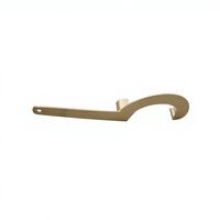 Clé à molette Nakajima DN40/50/65mm en laiton pour raccord de tuyau d'incendie et de sauvetage, compatible avec les raccords Storz de type B et C