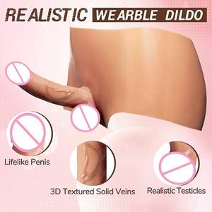 Culottes réalistes transgenres pour femmes, avec énormes godemichés réalistes, pour masturbation anale féminine et sexuel lesbien - Product Image 4