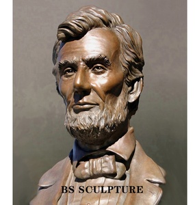 Decoración interior Escultura de metal Estatua Escultura Famoso bronce Martin <span class=keywords><strong>Luther</strong></span> King Retrato Escultura - Product Image 3