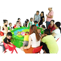 Machine de jeu de pêche éducative pour enfants en intérieur avec bassin en fibre de verre pour parcs d'aventure, centres commerciaux et jardins