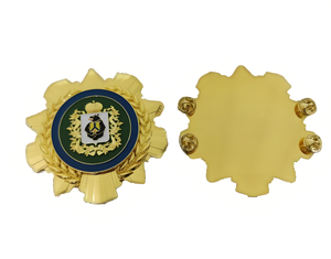 Prix de gros d'usine Offre Spéciale alliage de zinc émail dur graveleux personnalisé personnalisé chat broche Badge plaqué or papillon embrayage - Product Image 1