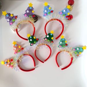 2025 New Christmas Hair Accessories Cute Colorful Christmas <b>Tree</b> Headband Headband Adult Children Party Decoration Gift - Product Image 2