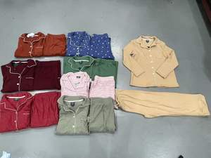 ชุดนอนผ้าฝ้ายลายไม้ไผ่สำหรับผู้หญิงชุดนอนผ้าฝ้ายพอยเทลสำหรับผู้หญิง - Product Image 3