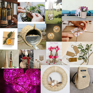 Échantillon gratuit 100% ficelle de sisal <span class=keywords><strong>en</strong></span> fibre naturelle 3 brins de <span class=keywords><strong>corde</strong></span> de jute torsadée pour le bricolage et l'emballage - Product Image 6