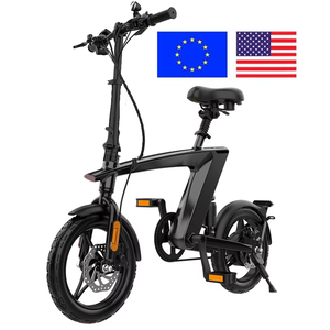Produttore pieghevole bici elettrica H1 con batteria agli ioni di litio 36v 10ah motore Brushless 2 ruote ciclo E-Bike - Product Image 1