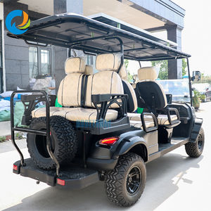 Robetaa, fournisseur d'or, fournit des voiturettes de golf haute performance, 6 <span class=keywords><strong>places</strong></span>, petits véhicules utilitaires de golf électriques - Product Image 4