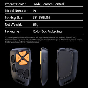 Télécommande Bluetooth silencieuse multifonction pour appareil photo, selfies, <span class=keywords><strong>TikTok</strong></span>, navigation vidéo - Product Image 6