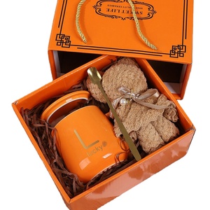 <span class=keywords><strong>Kit</strong></span> Cadeau d'Entreprise <span class=keywords><strong>Personnalisé</strong></span> pour Événements, Anniversaires, Mariages – Coffret Cadeau avec Tasse en Céramique pour Invités - Product Image 1