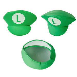 <span class=keywords><strong>Mario</strong></span> Hat Luigi Hat <span class=keywords><strong>Bros</strong></span> Party Super Fancy Dress Disfraz para Halloween Cosplay - Product Image 3