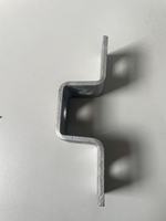 Connecteur de fixation triangulaire en U à 5 trous en acier galvanisé industriel et en zinc pour profilé en U
