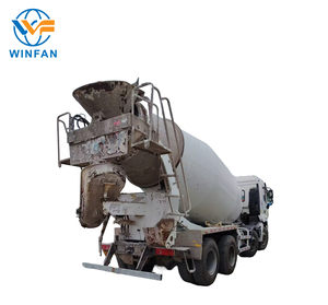 Подержанный бетоносмеситель Hanfeng 12 куб.м., тяжелый грузовик для перевозки цемента для строительных работ - Product Image 2