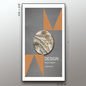 <span class=keywords><strong>Dipinti</strong></span> astratti Semi <span class=keywords><strong>geometrici</strong></span> fatti a mano facile arte della parete moderna decorazione - Product Image 4