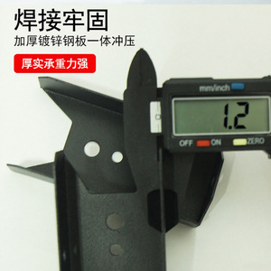 Triangle Bracket Carbon Steel 1.2 Mm Thickness Baking <b>Paint</b> Outdoor Furniture Wardrobe Connector - Product Image 1