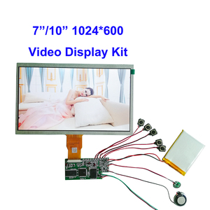 โมดูลจอแสดงผล HD TFT ขนาด 5 นิ้ว 7 นิ้ว 10.1 นิ้ว ความละเอียด 1024*600 ชุดเครื่องเล่นวิดีโอแบบวนซ้ำ สำหรับใช้ในป้ายดิจิทัลโฆษณา ใช้จอ LCD/LCM - Product Image 3