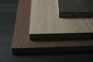 Buon prezzo di alta qualità pannello di particelle di melamina <span class=keywords><strong>E0</strong></span> E1 9-45mm tutte le dimensioni 4*8 truciolare per la fabbrica di mobili - Product Image 2