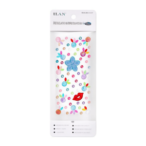 Pegatinas de diamantes de imitación brillantes Ilan 39013-2 para decoración de uñas - Product Image 1