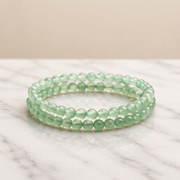 Bracelet en pierre de cristal énergétique polie de haute qualité à bas prix, matériaux mixtes, 4 mm, pour la décoration de la maison