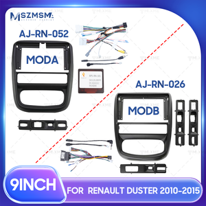 <span class=keywords><strong>Precio</strong></span> de fábrica para 2010-2015 <span class=keywords><strong>RENAULT</strong></span> <span class=keywords><strong>DUSTER</strong></span> 9 pulgadas coche DVD Radio marco instalación accesorio soporte de montaje Kit de navegación - Product Image 2