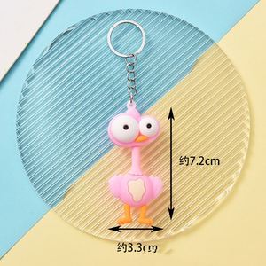 <b>Custom</b> Event Gift New Creative 3D Animal Design Soft PVC and Rubber <b>Keychain</b> - Product Image 3