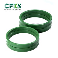 CFKS Öldichtung Maßgefertigte UR-Öldichtung 125*141*18 Hochdruck-Hydraulikstangendichtung Ersatz-PU-Dichtungsring