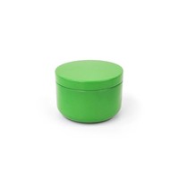 Noir/marron/vert 53 * H37mm petite taille vide forme ronde bocaux à bougies avec couvercles peinture boîte de conserve pour bougies nourriture boîte en métal