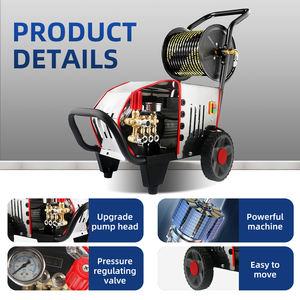 कार की सफाई के लिए पोर्टेबल दबाव वॉशर 220v इलेक्ट्रिक हाई प्रेशर पावर वॉशर - Product Image 5