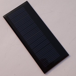 แผงโซลาร์เซลล์ 0.3W 5.5V 86x38 มม. โพลีคริสตัลไลน์ซิลิคอน สำหรับใช้ในโครงการของเล่น DIY - Product Image 2