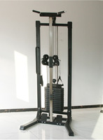 Machine de station de câble de montage mural Powerlifting avec poulie de traction Lat