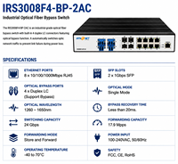 Switch Ethernet Administrado Industrial L3, Switch de Red de Capa 3 para Montaje en Rack para Aplicaciones Industriales