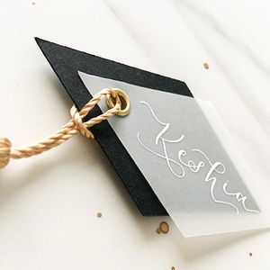 Thiết kế mới hôn nhân lời mời vellum in offset nơi thẻ đám cưới - Product Image 3