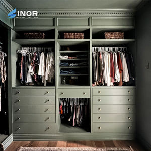 Armario Moderno de Madera Maciza, Gran Capacidad de Almacenamiento, Ahorro de Espacio, Armario Independiente para Dormitorio - Product Image 5