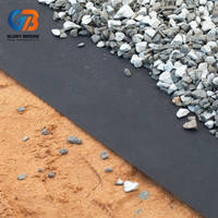 Géotextile non tissé en polyester anti-âge pour drainage, géotextile non tissé en filament de polyester à prix d'usine
