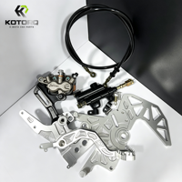Kit de freinage KOTORQ Surron LBX, pédale de frein à main, étrier Ultra Bee, conversion double étrier, mise à niveau pour moto électrique tout-terrain Light Bee X