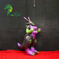 Nouveau design Hongyi 2026 : Renamon, le renard gonflable en peluche personnalisé de haute qualité