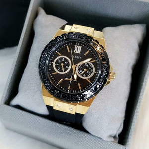 <span class=keywords><strong>Reloj</strong></span> Cronógrafo <span class=keywords><strong>Guess</strong></span> W1053L1 <span class=keywords><strong>Nuevo</strong></span> para Mujer, Correa de Silicona de 20 mm, Caja de Acero Inoxidable, Resistente al Agua 50 m, Movimiento de Cuarzo - Product Image 5