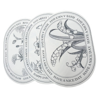 Set de table en silicone sans BPA de haute qualité Logo personnalisé Matériau en cuir écologique Nouvelles formes rondes et ovales pour table