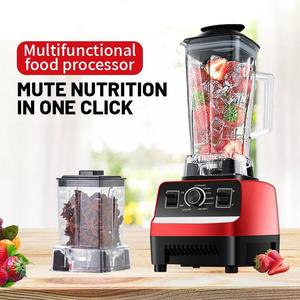 2-in-1 <strong>Dual</strong> Cup Electric Juicer &amp; Grinder Multifunction Household <strong>Food</strong> <strong>Processor</strong> with Plastic Container for Busy Households