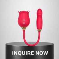 Vibrateur à succion Rose, stimulateur clitoridien, étanche, rechargeable par USB, jouets sexuels, masseur pour femmes, vente en gros, CE RoHS, 12 couleurs
