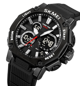 Montres analogiques-digitales de luxe pour hommes résistantes aux chocs, SKMEI 2219, montre-bracelet pour hommes, sportive, course à pied - Product Image 2