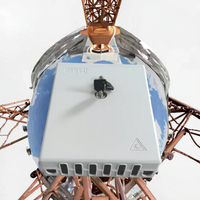 Boîtier de terminaison mural Newsun NSTB-R24 24 ports FTTH pour fibre optique, adaptateur SC APC, câblage réseau intérieur, garantie 2 ans