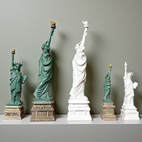 Statuette de la Statue de la Liberté fabriquée sur mesure, directement de l'usine, sculpture de la déesse de la Liberté de New York, figurine d'emblème américain