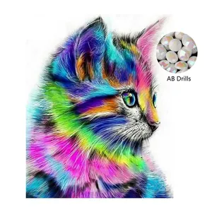 5d Diamond Painting Kit For Adults Art ab Drills Soft Canvas Cloth Embroidery Crafts